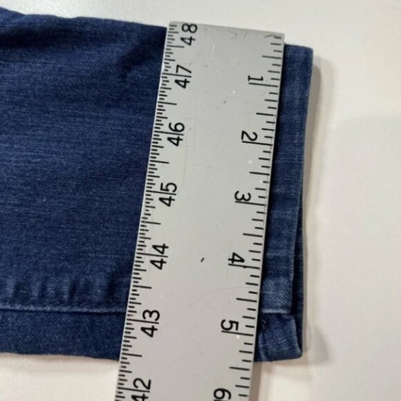 Democracy Jeans Ab Solution Skinny Mid Rise Dark Wash Stretch Denim SZ 8/29 - Picture 12 of 13